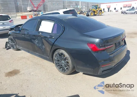 2021 BMW 740I из США, поврежденный, VIN WBA7T2C06MCF16493